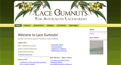 Desktop Screenshot of lacegumnuts.com
